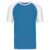 Aqua Blue / White
