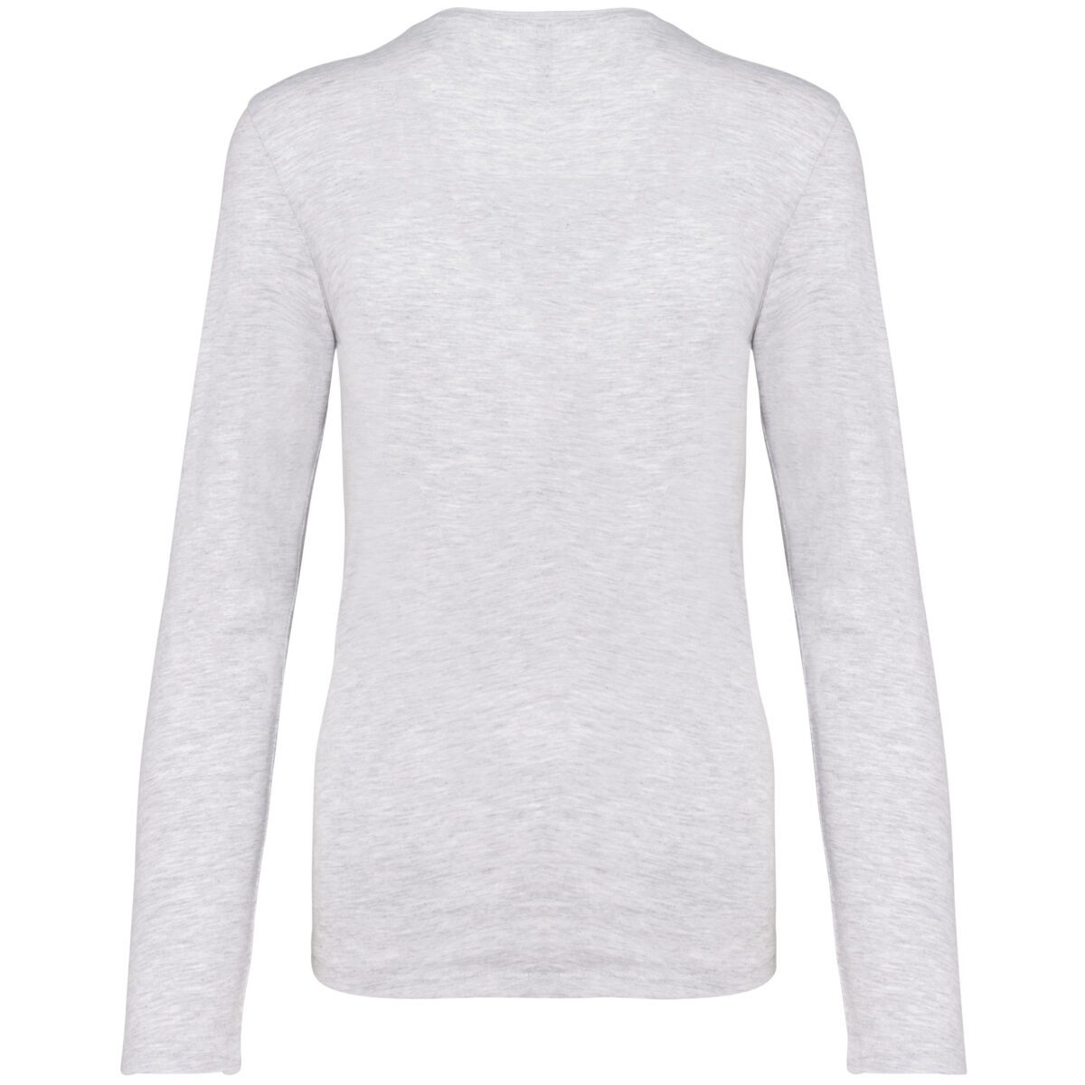 T-shirt col V manches longues femme - K382 – Image 15