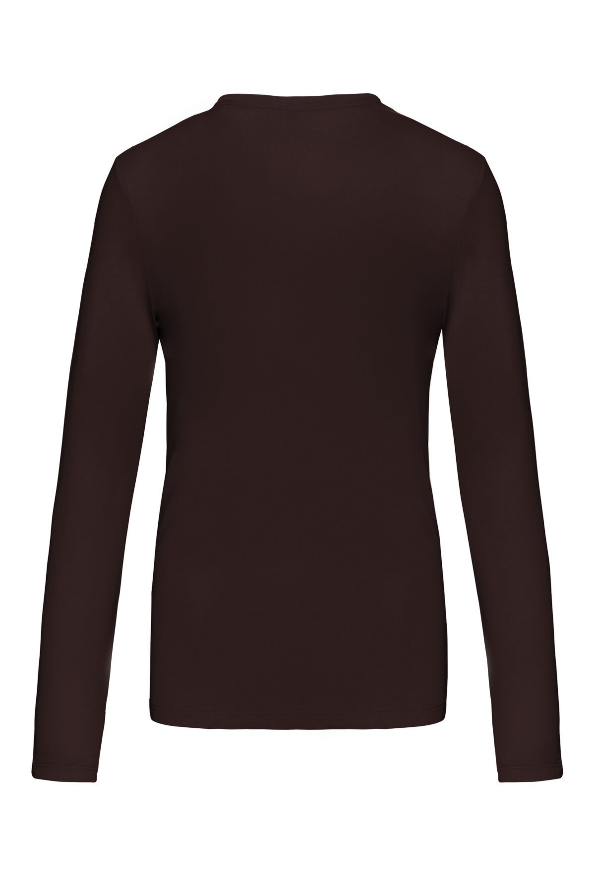 T-shirt col V manches longues femme - K382 – Image 19