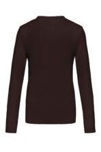 T-shirt col V manches longues femme - K382 – Image 19