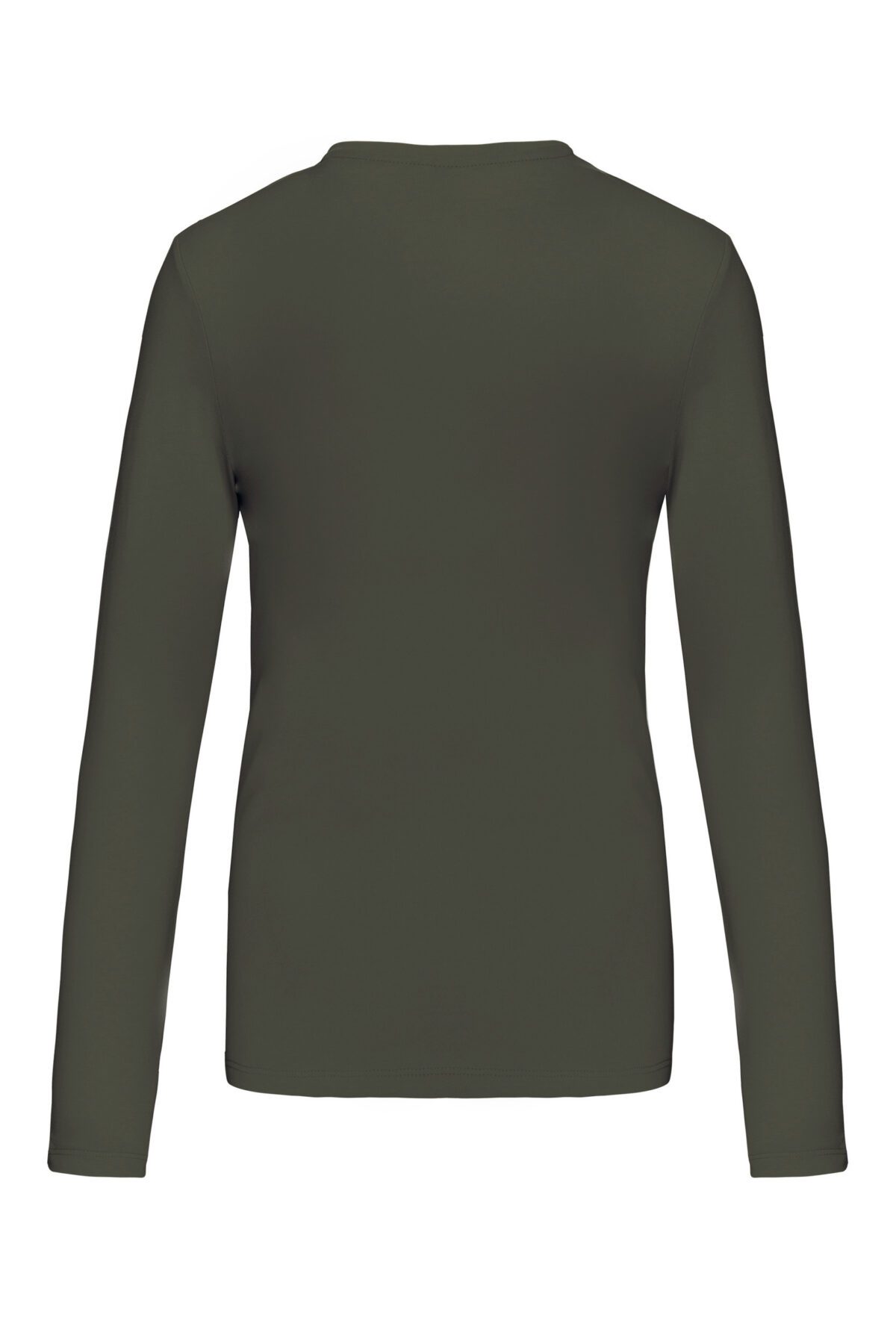 T-shirt col V manches longues femme - K382 – Image 23