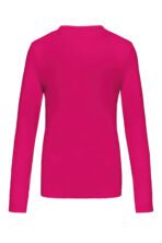 T-shirt col V manches longues femme - K382 – Image 27