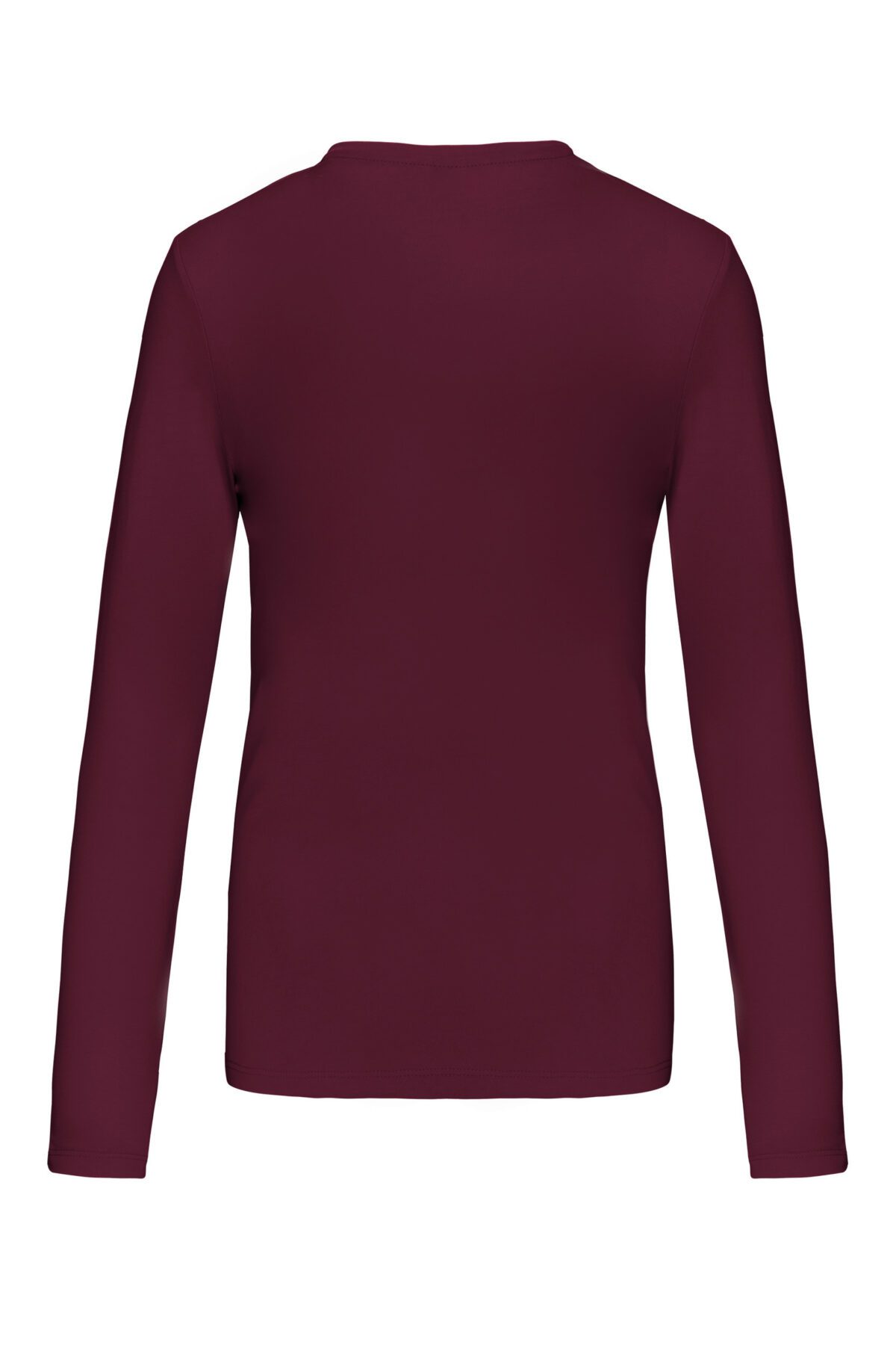 T-shirt col V manches longues femme - K382 – Image 53