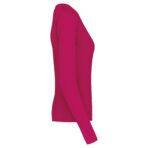 T-shirt col V manches longues femme - K382 – Image 28
