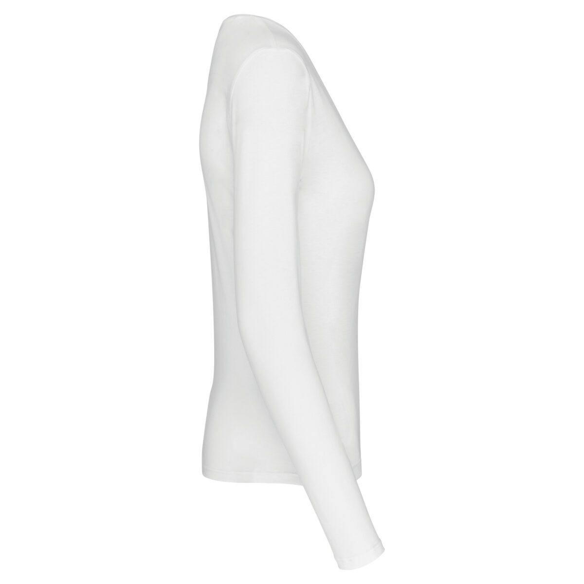 T-shirt col V manches longues femme - K382 – Image 52