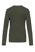 T-shirt personnalisé col rond manches longues femme - K383 – Image 54