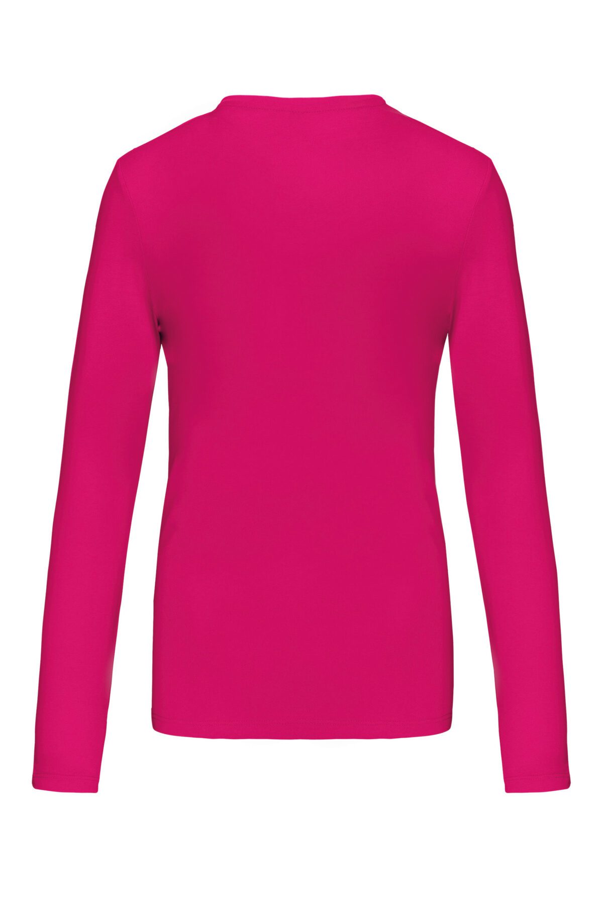 T-shirt personnalisé col rond manches longues femme - K383 – Image 24