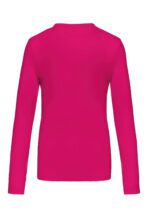 T-shirt personnalisé col rond manches longues femme - K383 – Image 24