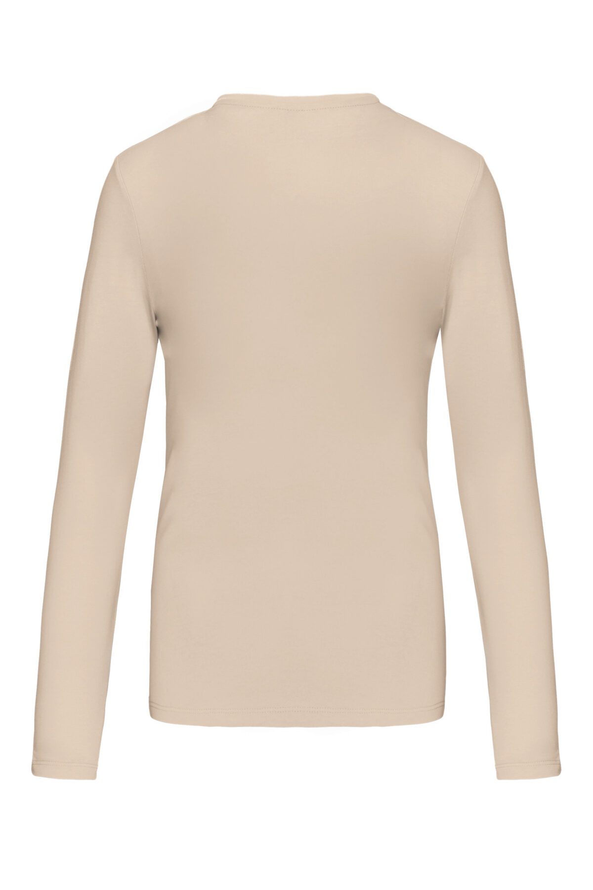 T-shirt personnalisé col rond manches longues femme - K383 – Image 30