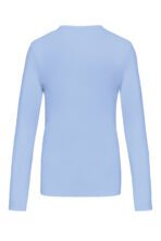 T-shirt personnalisé col rond manches longues femme - K383 – Image 44