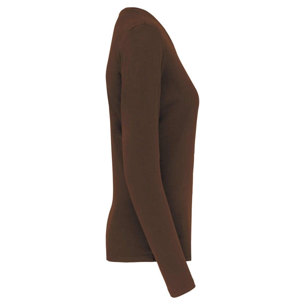 T-shirt personnalisé col rond manches longues femme - K383 – Image 19