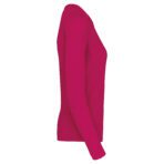 T-shirt personnalisé col rond manches longues femme - K383 – Image 25