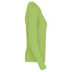 T-shirt personnalisé col rond manches longues femme - K383 – Image 33