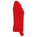 T-shirt personnalisé col rond manches longues femme - K383 – Image 43