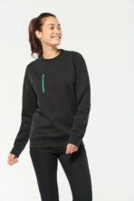 Sweat-shirt personnalisé Day To Day zip poche contrastée unisexe - WK403 – Image 11