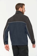 Veste micropolaire bicolore écoresponsable unisexe - WK904 – Image 3