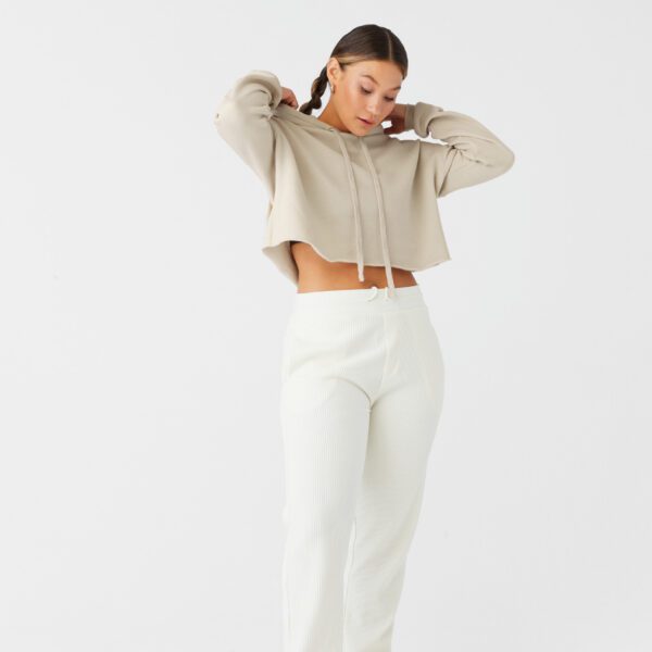 Sweat-shirt personnalisé crop à capuche