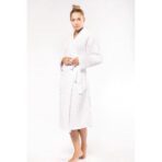 K122 - Peignoir kimono nid d'abeille