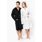 K140 - Peignoir de bain à capuche Bio