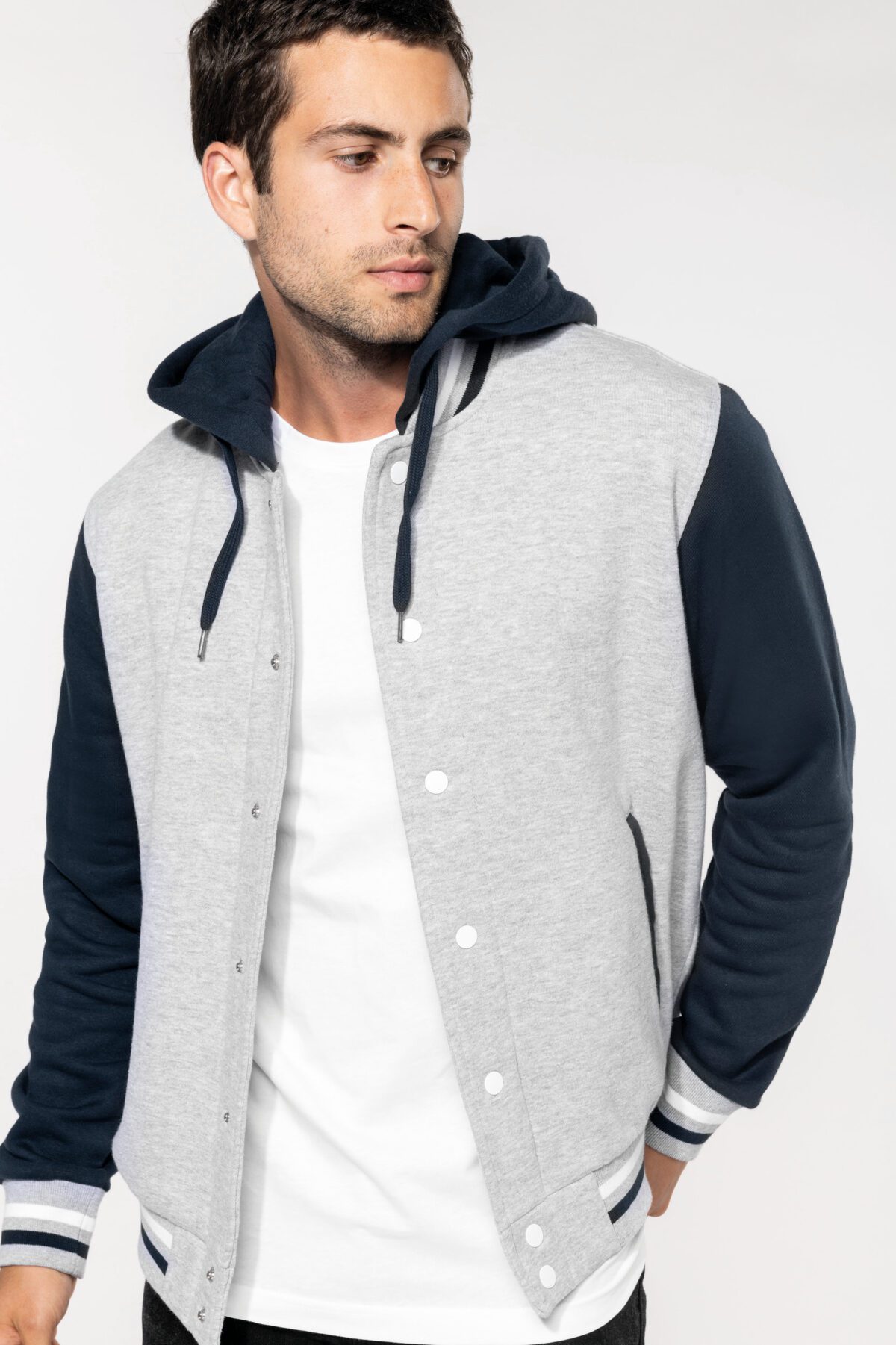 Blouson Teddy à capuche Unisexe _ K4003 – Image 11