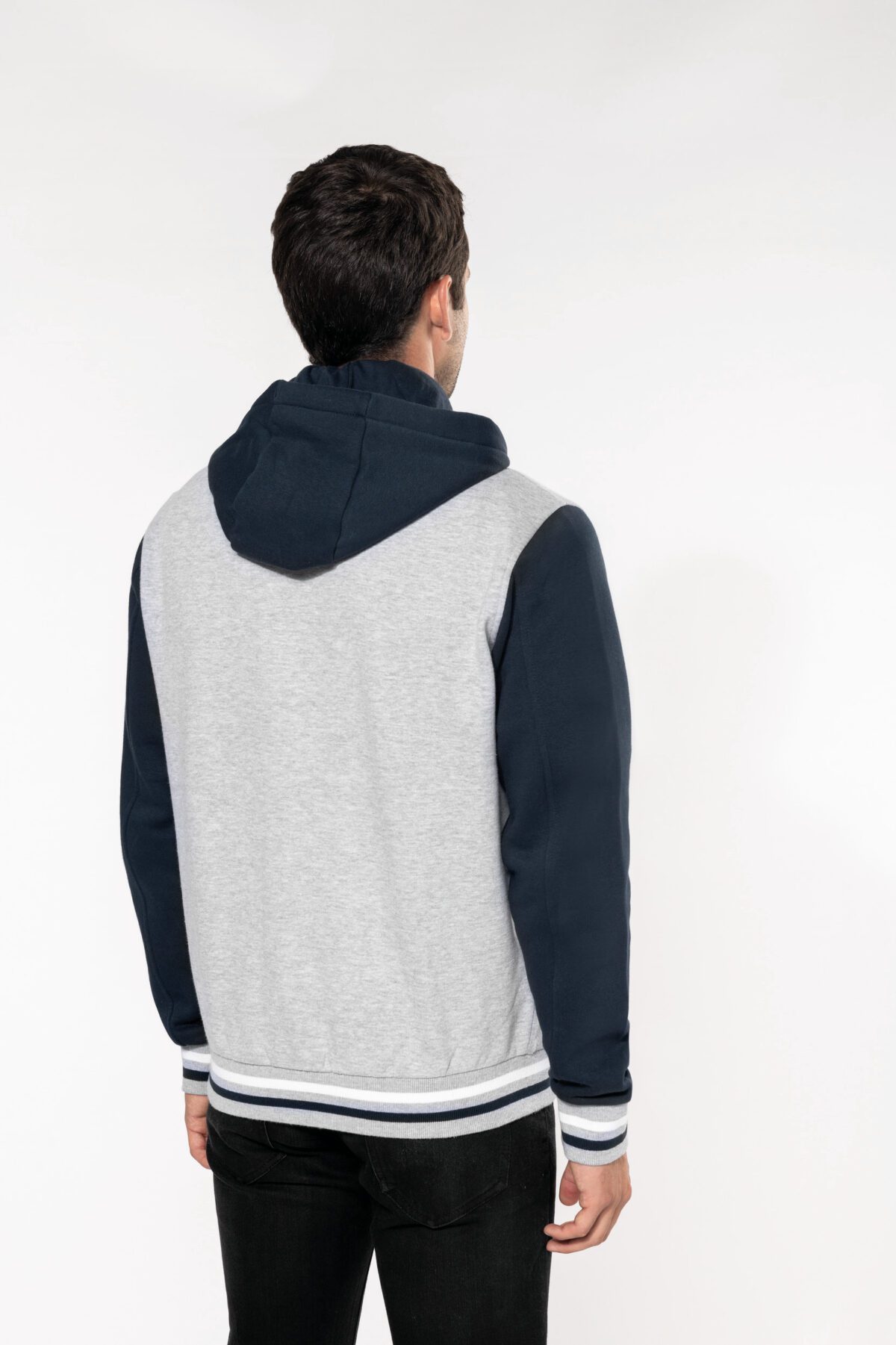 Blouson Teddy à capuche Unisexe _ K4003 – Image 3