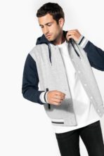 Blouson Teddy à capuche Unisexe _ K4003 – Image 2
