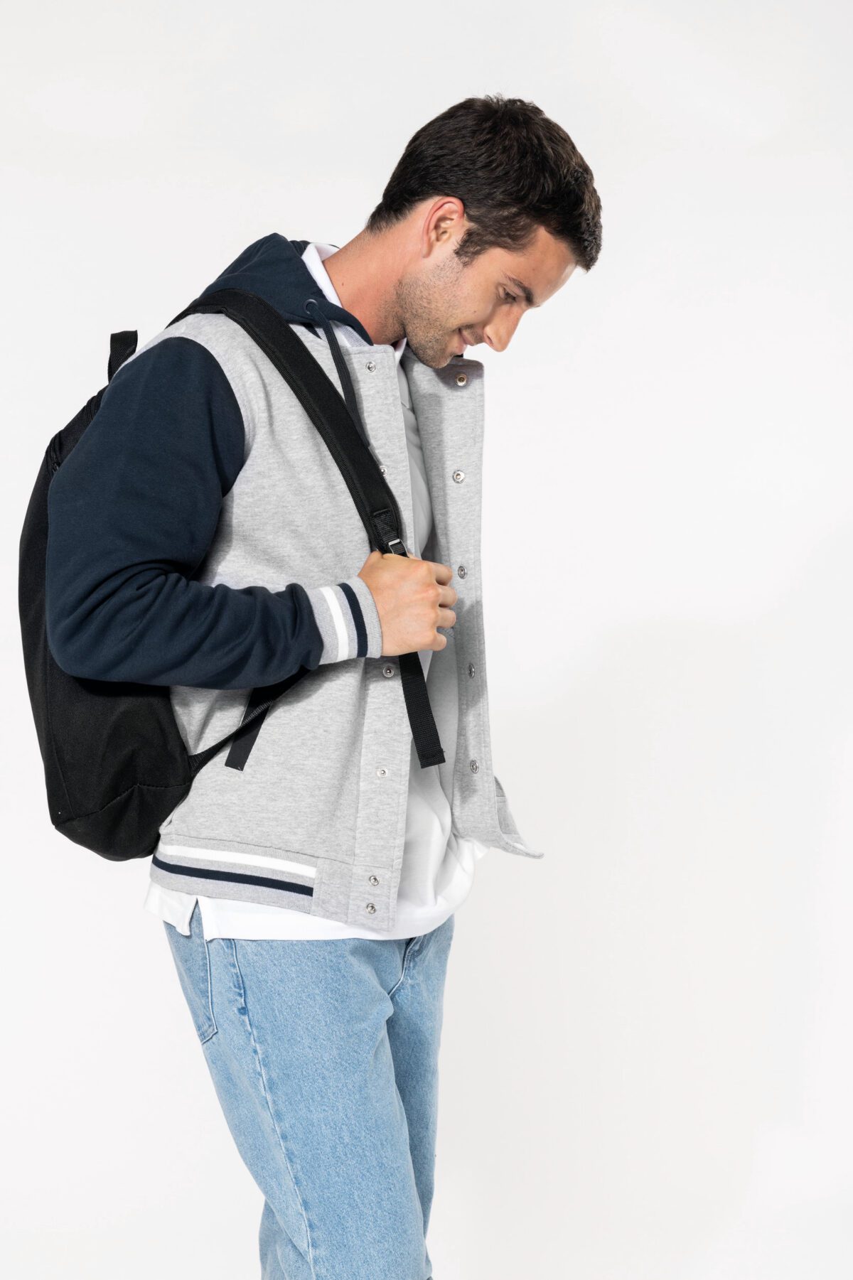 Blouson Teddy à capuche Unisexe _ K4003 – Image 16