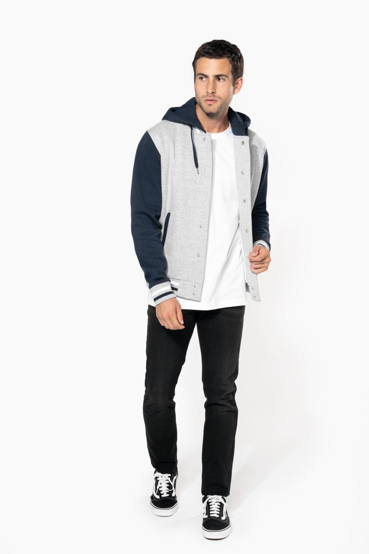 Blouson Teddy à capuche Unisexe _ K4003 – Image 17