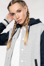 Blouson Teddy à capuche Unisexe _ K4003 – Image 8