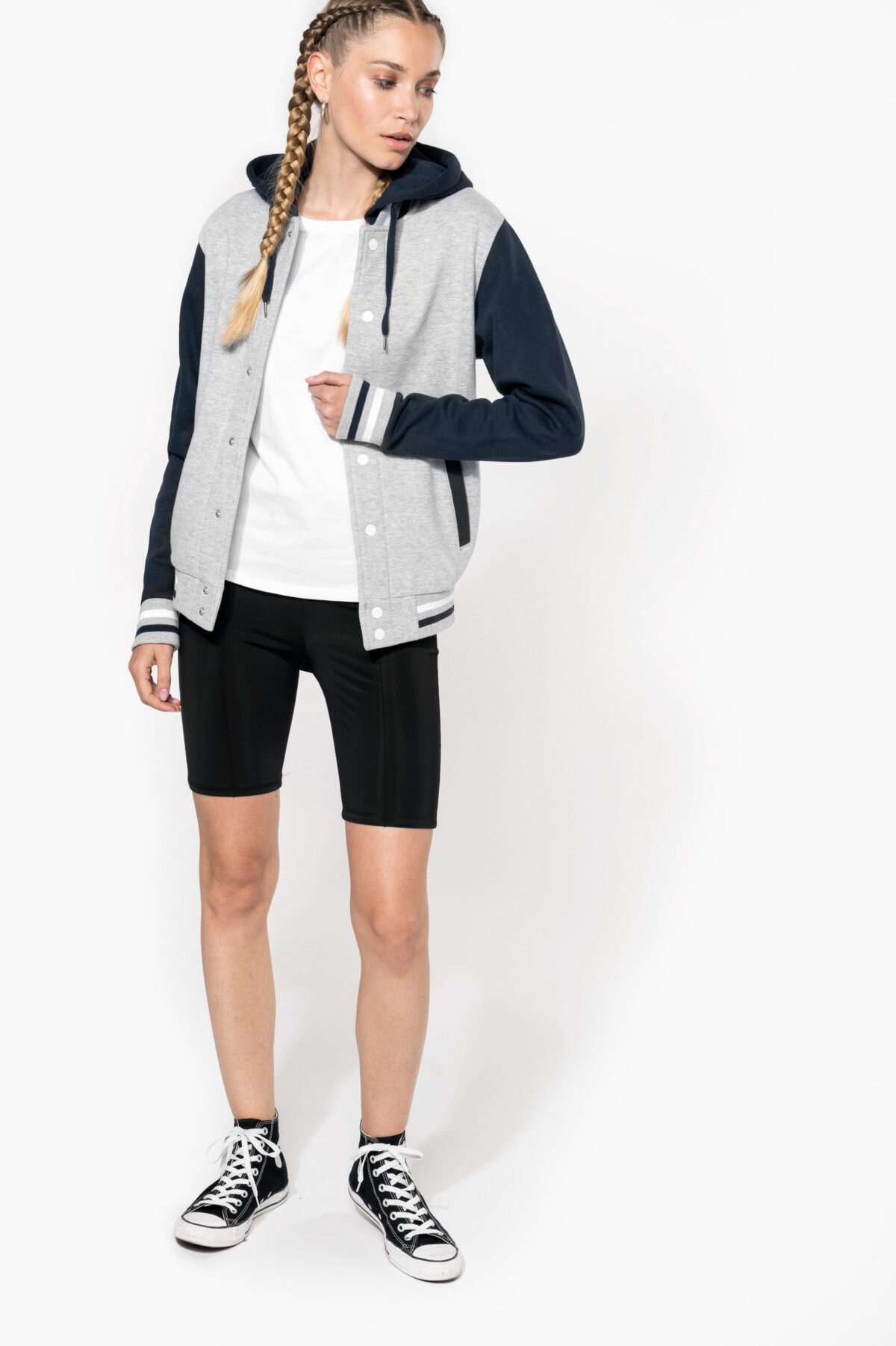 Blouson Teddy à capuche Unisexe _ K4003 – Image 19