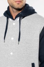 Blouson Teddy à capuche Unisexe _ K4003 – Image 9