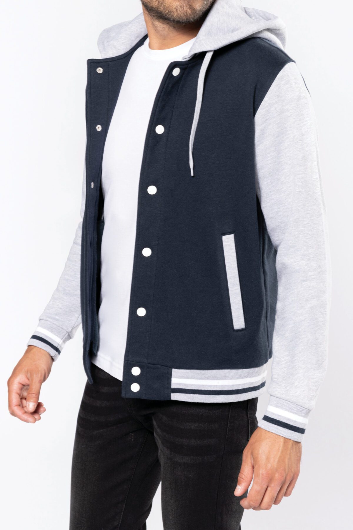 Blouson Teddy à capuche Unisexe _ K4003 – Image 25