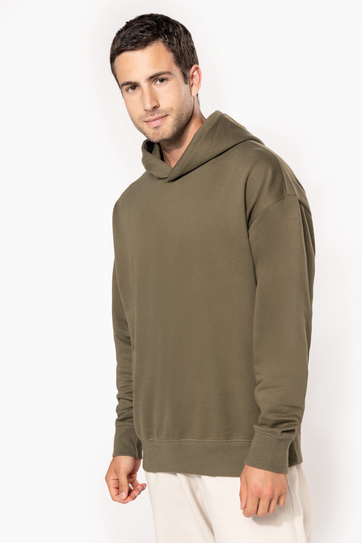 Sweatshirt à capuche molleton oversize unisexe - K4018 – Image 2