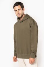 Sweatshirt à capuche molleton oversize unisexe - K4018 – Image 2