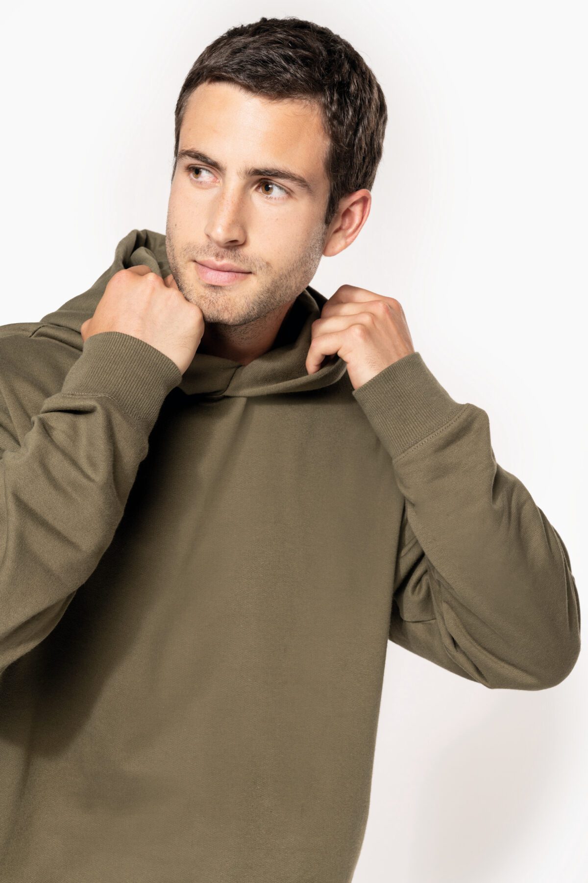 Sweatshirt à capuche molleton oversize unisexe - K4018 – Image 4