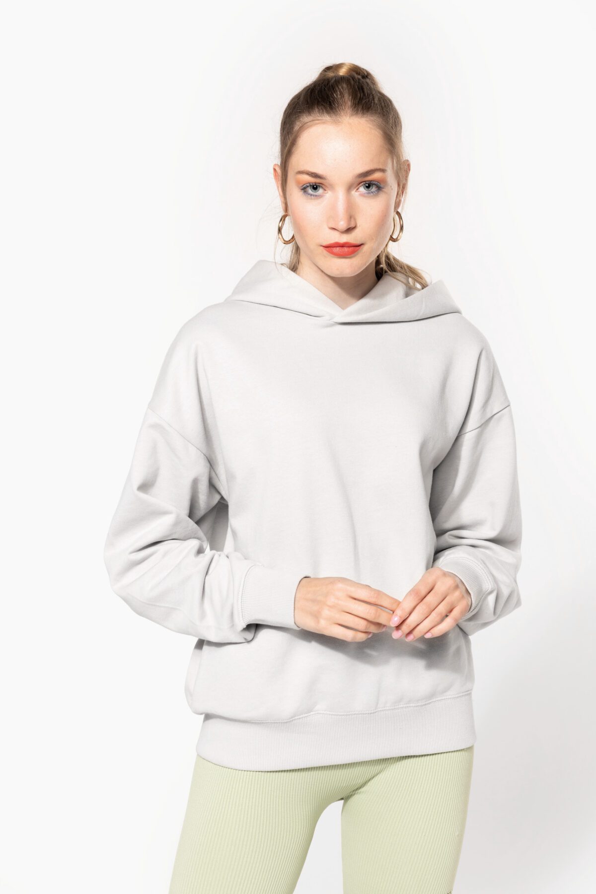 Sweatshirt à capuche molleton oversize unisexe - K4018 – Image 15