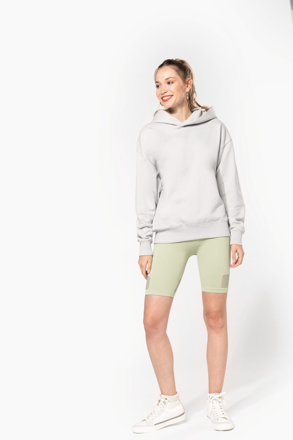Sweatshirt à capuche molleton oversize unisexe - K4018 – Image 8