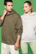 Sweatshirt à capuche molleton oversize unisexe - K4018 – Image 10