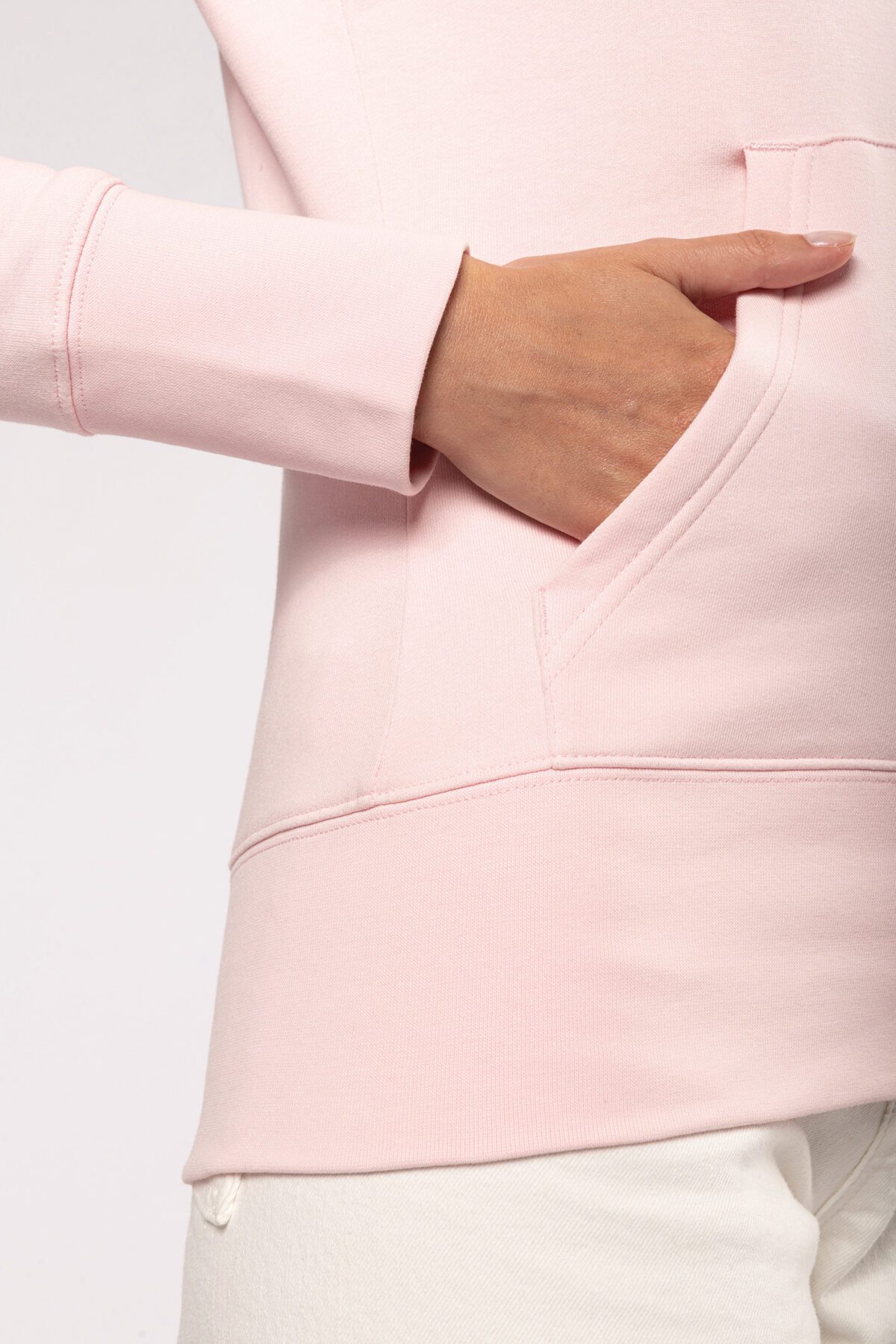 Sweat-shirt écoresponsable à capuche femme - K4028 – Image 3