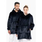 K410 - Plaid poncho unisexe