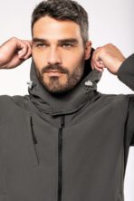 Veste softshell à capuche amovible homme - K413 – Image 11