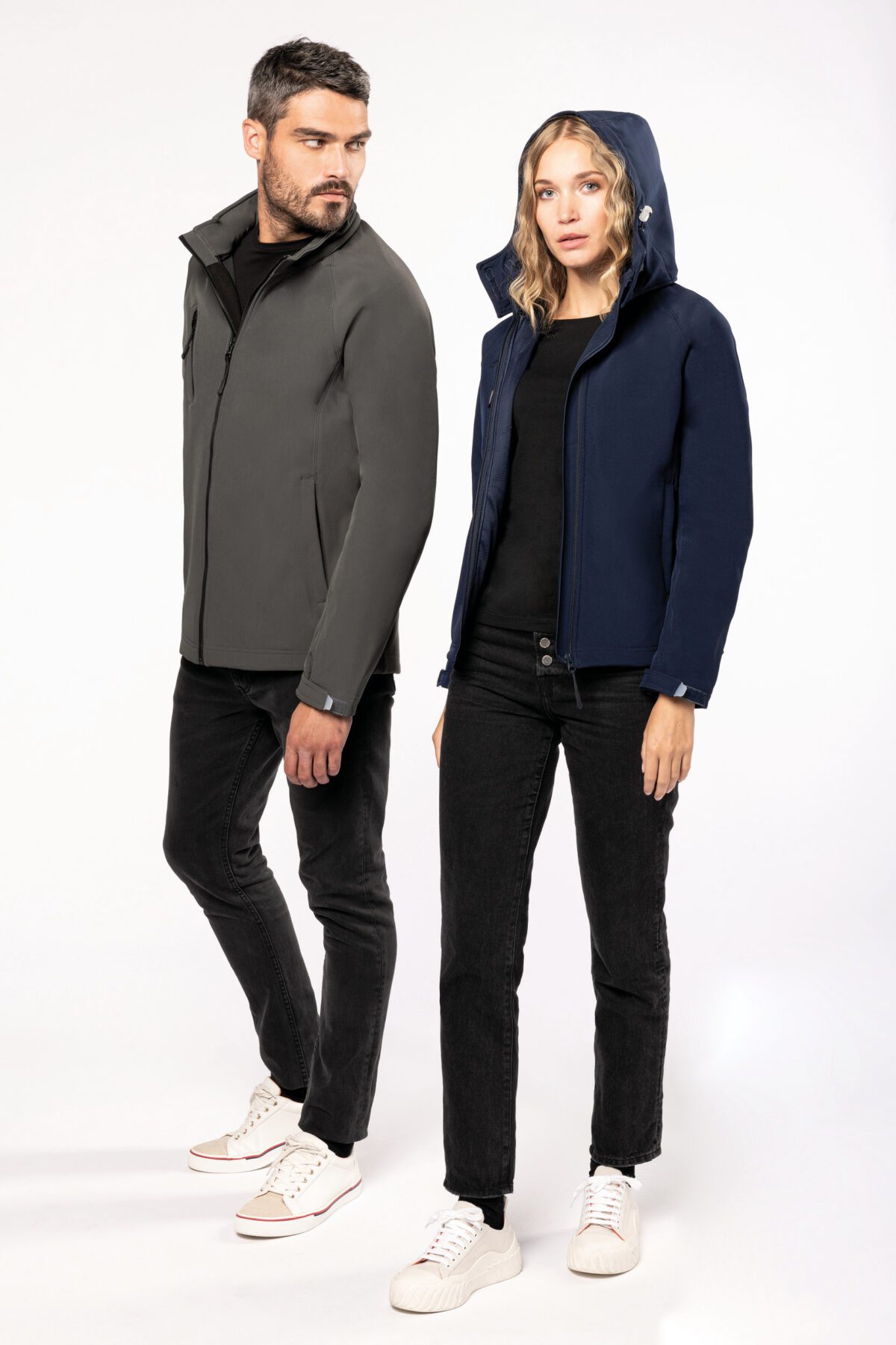 Veste softshell à capuche amovible femme - K414 – Image 10