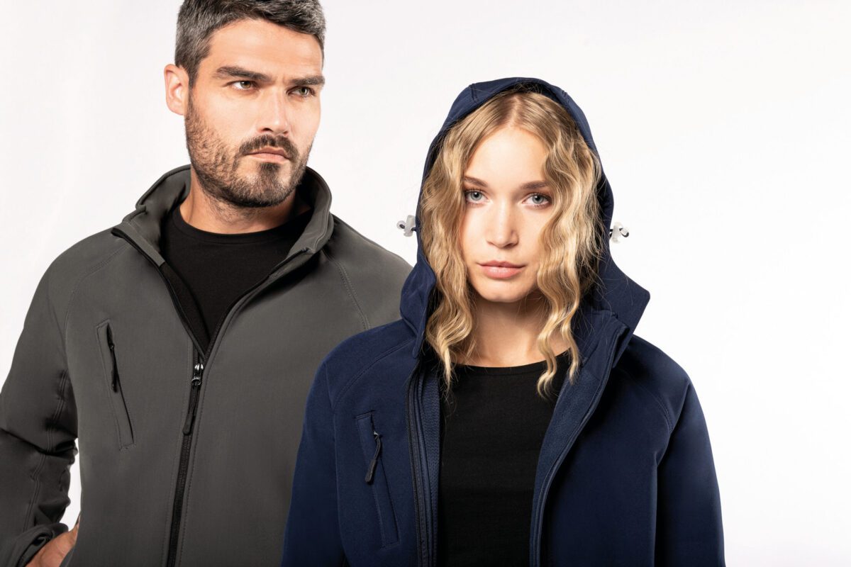 Veste softshell à capuche amovible femme - K414 – Image 9