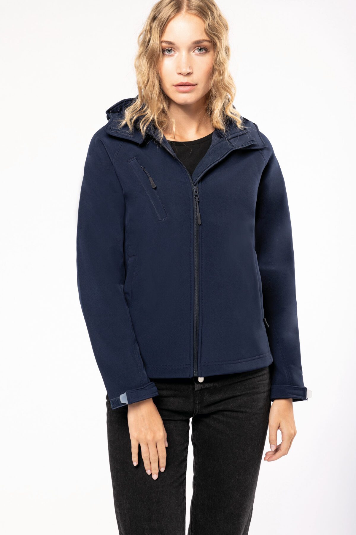 Veste softshell à capuche amovible femme - K414 – Image 1