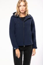 Veste softshell à capuche amovible femme - K414