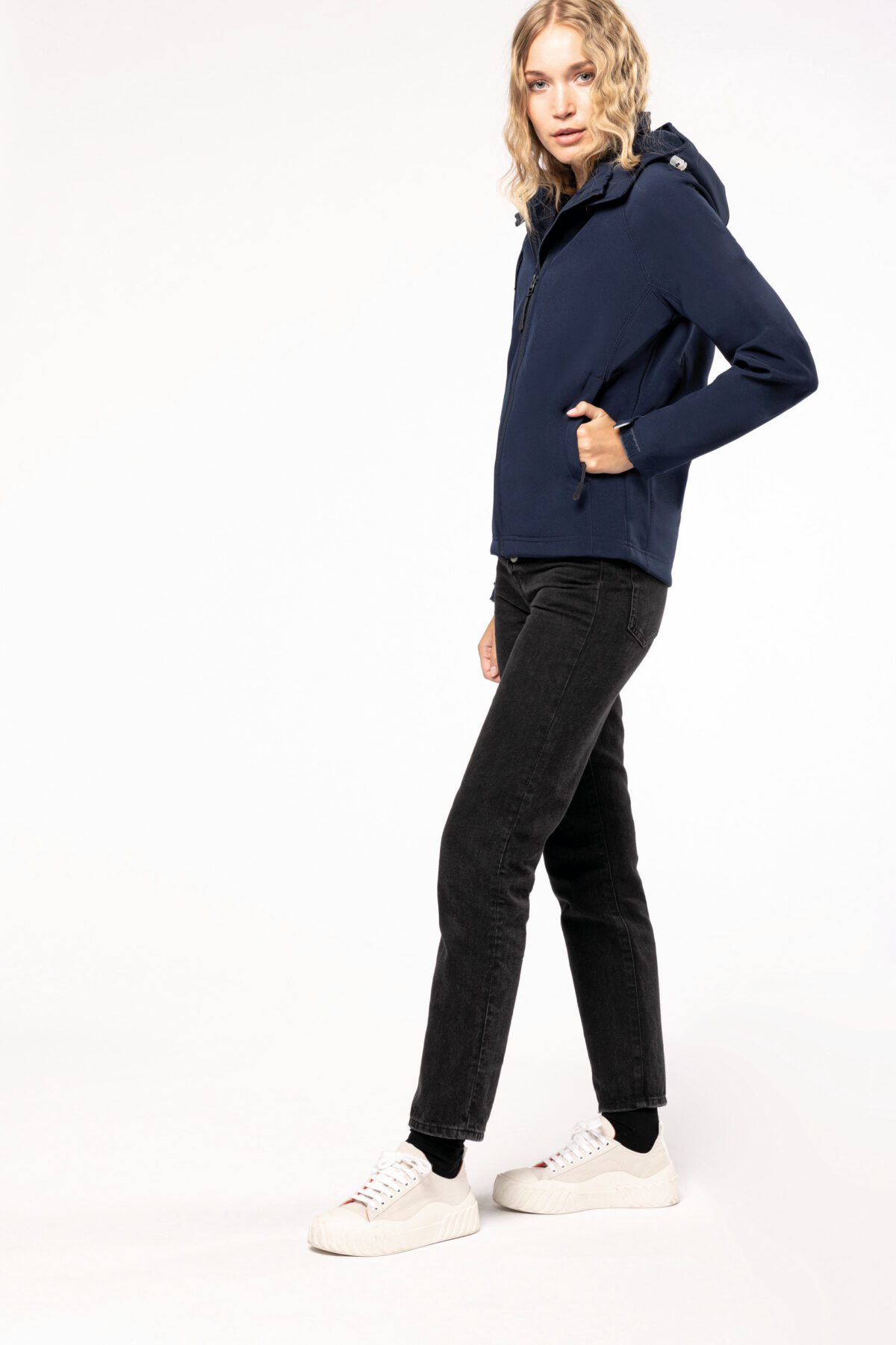 Veste softshell à capuche amovible femme - K414 – Image 5