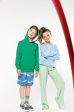 Sweat-shirt capuche contrastée enfant - K453 – Image 9