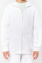 Sweat-shirt personnalisé capuche zippé enfant - K455 – Image 9