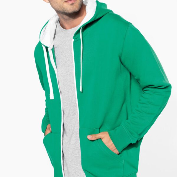 Sweat-shirt personnalisé contrasté pour hommes