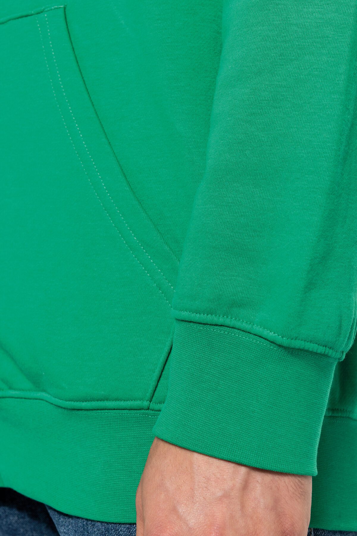 Sweat-shirt personnalisé zippé capuche contrastée - K466 – Image 8